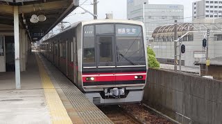 名鉄4000系4017F　瀬戸線 印場→小幡 / Meitetsu Series 4000