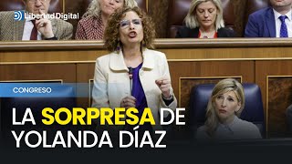 La sorpresa de Yolanda Díaz tras el lío con el IRPF de María Jesús Montero