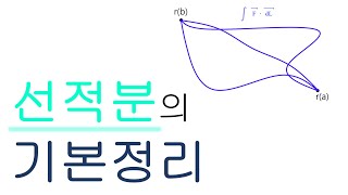 [벡터 미적분학] 선적분의 기본정리