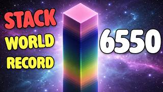STACK WORLD RECORD HOLDER FLEXES THE WORLD RECORD