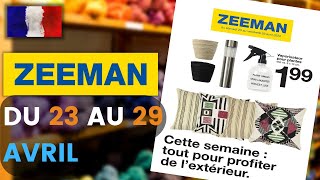 catalogue ZEEMAN du 23 au 29 avril 2022 ⚠️ Arrivage - FRANCE