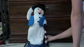 Knockoff spinning snowflake snowman (custom motionette)