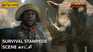 Stampede Survival | JUMANJI: WELCOME TO THE JUNGLE | ஜுமாஞ்சி: ஜங்கிளுக்கு வருகை | Sony Pictures