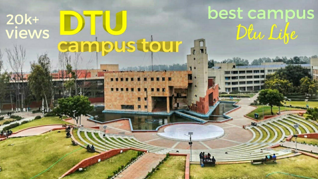 Dtu Campus Tour Best Campus Delhi Technological University Youtube