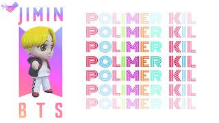 TinyTan BTS Jimin 🎤 Polimer Kil Figür Çalışması