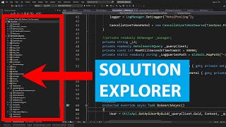 How To Add Solution Explorer in Visual Studio 2022