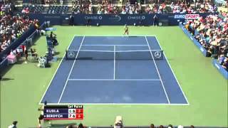 US Open  2013 R2   Highlights  Denis Kudla vs Tomas Berdych
