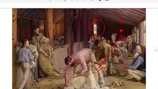 Tom Roberts Shearing the Rams