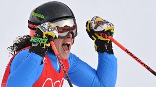 Brignone Argento Slalom Gigante Femminile Pechino 2022