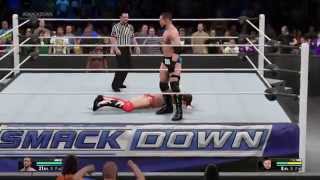 WWE 2K15: Clothesline from Hell?