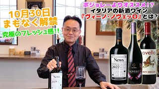 【ヴィーノ・ノヴェッロ】まもなく解禁！イタリアの新酒ワインをシニアソムリエが徹底解説＆2019年ヴィンテージをテイスティング！