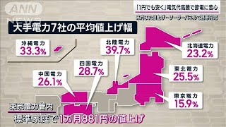 「電気代」6月に値上げ 家庭だけでなく事業者も節電苦心…社運かけ「設備に数千万」(2023年5月21日)