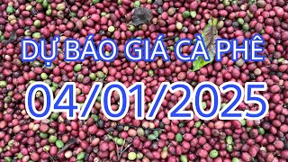 dự báo giá cà phê ngày mai 4/1/2025 sẽ tăng thêm