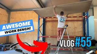 The BEST Garage Shelving / Storage Solution for Me - VLOG #55