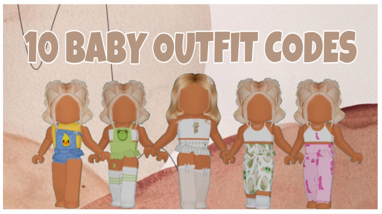 Bloxburg Baby Boy Outfit Codes