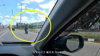 How to drive a car in Thailand where the driver's seat is opposite to Korea