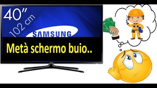 Riparazione  TV Samsung UE40F6100 : Strategie per una Riparazione Economica.