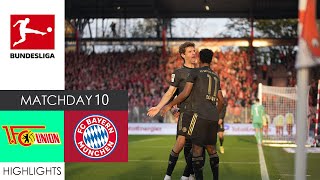 1. FC Union Berlin - FC Bayern München Highlights | Bundesliga 2021-2022