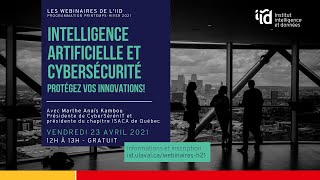 Intelligence artificielle et cybersécurité : protégez vos innovations!