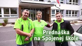 EASY autoškola: prednáška na Spojenej škole na Rosinskej