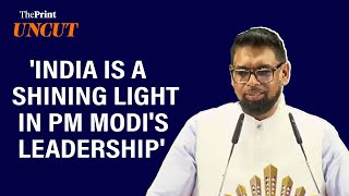 'India is a shining light in PM Modi's leadership': says Mohamed Irfaan Ali, Guyana President