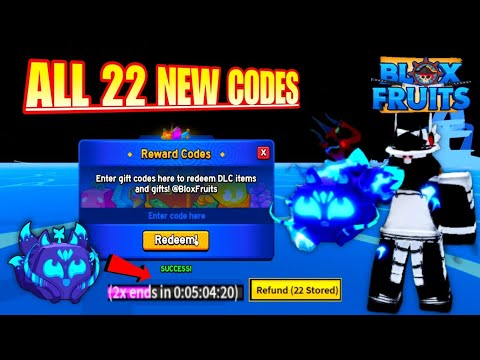 *NEW* ALL WORKING CODES FOR BLOX FRUITS 2023! BLOX FRUITS CODES