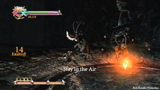 Dante's Inferno Fraud Malebolge Challenge #4 Stay in Air 8 Seconds Kill 2 Enemies While Doing So