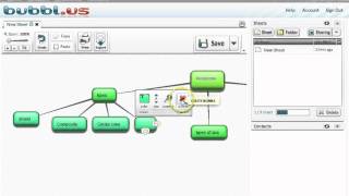 Concept mapping tutorial using Bubbl.us