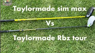 Taylormade sim max vs rbz