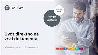 PANTHEON DMS - Prikaz: Uvoz direktno na vrsti dokumenta | BA