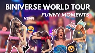 BINIVERSE World Tour Funny Moments and Performance 2025 (mekaya ka ba?)