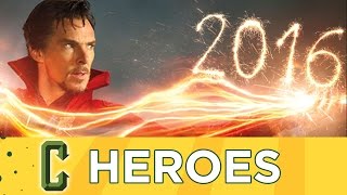 Collider Heroes - Superhero Movies and TV Shows Coming In 2016