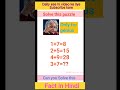 Genius IQ Test-Maths Puzzles | Tricky Riddles | Math Game | Paheliyan with Answers | #shorts #maths