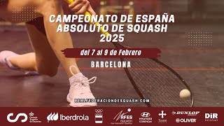 DOMINGO | CAMPEONATO DE ESPAÑA SQUASH IBERDROLA (BARCELONA)