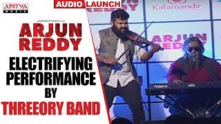 Electrifying Performance by Threeory Band @ Arjun Reddy Audio Launch || Vijay Devarakonda || Shalini