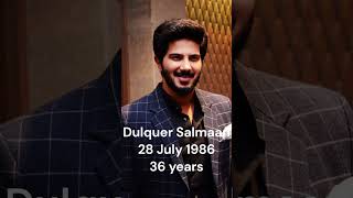 Handsome Actor Dulquer Salmaan - Age  and DOB #youtubeshorts #trending #viral #shorts #