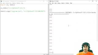 How To Backup One File with Python - Simple Backup Script