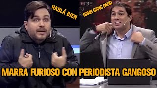 MARRA SE CRUZÓ CON PERIODISTA QUE NO SABE HABLAR