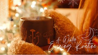 A Cozy & Peaceful Winter Evening Routine❄️🌙🕯