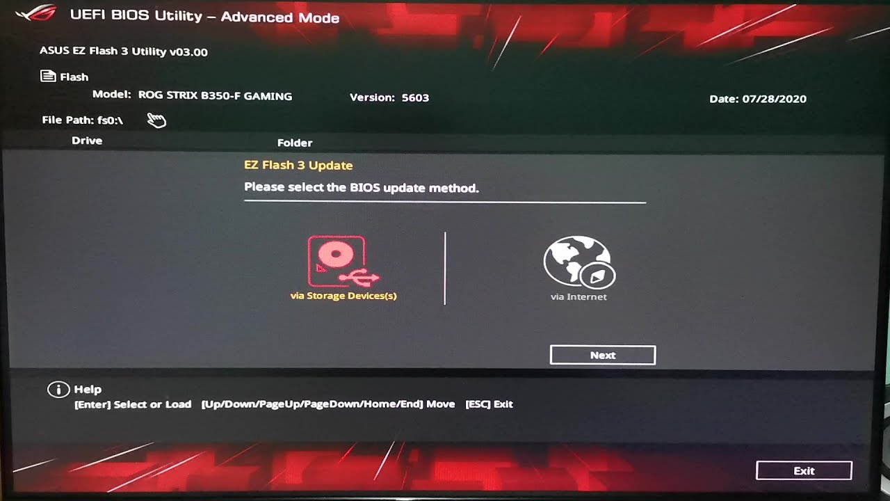 How To Update BIOS Firmware On ASUS ROG Motherboard (2021) - YouTube