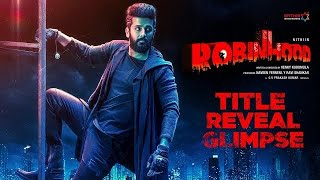 ROBINHOOD Title Reveal Glimpse | Nithiin | Mythri Movie Makers | Venky Kudumula | GV Prakash