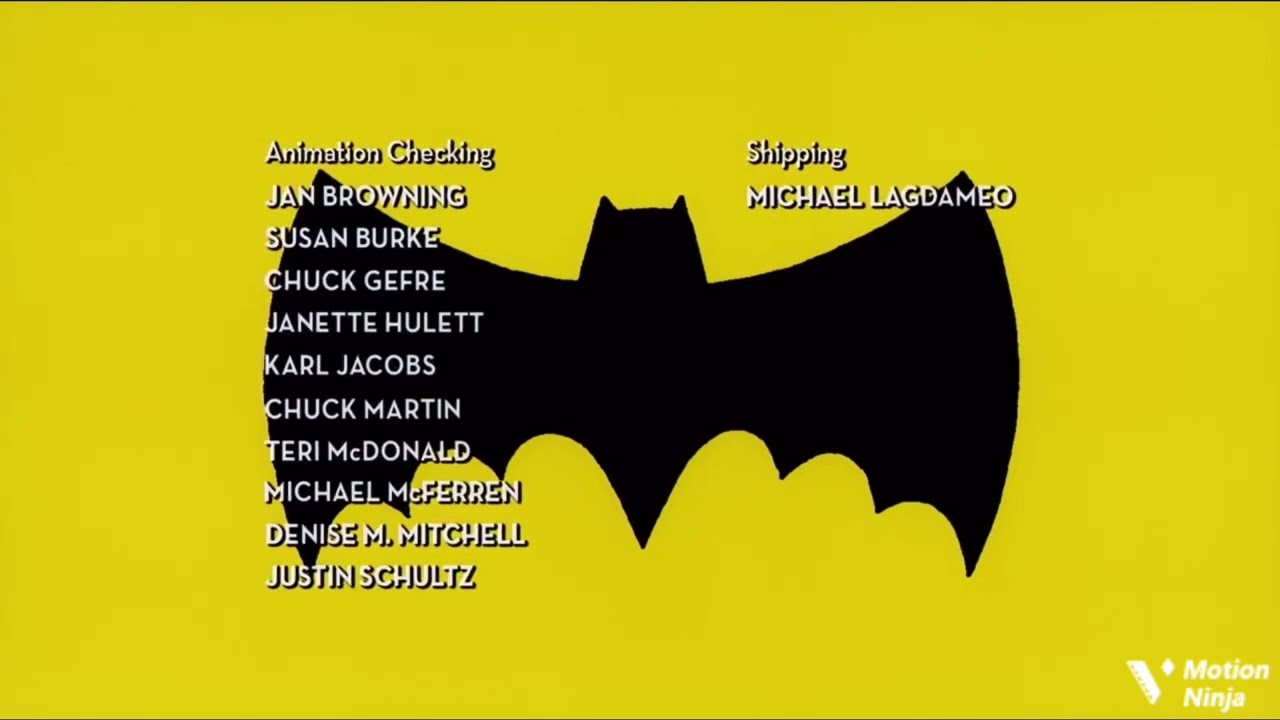 The Batman End Credits (Seasons 3-4/PAL Tone) - YouTube