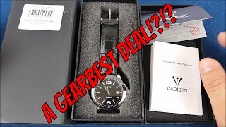 Cadisen C-1009G Mens Automatic Watch With Miyota Movement From Gearbest.com