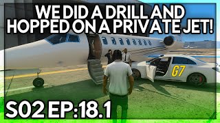 Episode 18.1: We Did A Drill \u0026 Hopped On A Private Jet! | GTA RP | Grizzley World Whitelist