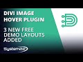 Divi Theme Hover Effects 3 New Free Demo Layouts Added 👈