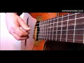 Birthday - Beatles fingerstyle guitar solo - link to TAB in description