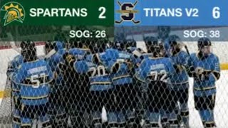 GBS Titans V2 Blue vs GBN Spartans - 2024-25 AHL Game #22