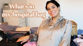 What's in my hospital bag as a minimalist first time mom 🤰🏽