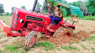 Amazing Stunt Fist Time With Mahindra 275 Di Xp Plus | Mahindra 275 Di Xp Plus | Tractor Stunt video