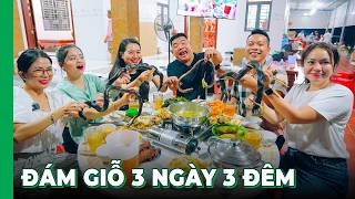 Hải SAPA TV cùng Ánh Kua, Song Hỷ Vlog về quê Phạm Dũng Phan Diễm ăn giỗ 3 ngày 3 đêm